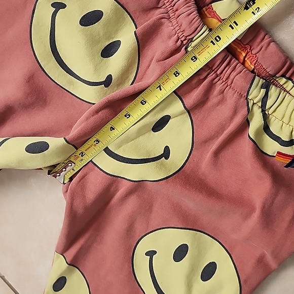 Aviator Nation Joggers Smiley Repeat Size Large Fit More Like Medium - Picture 7 of 12